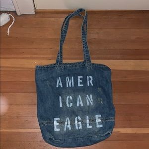 American Eagle denim bag